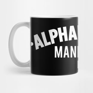 Alphabet City Manhattan Minimal Typo Art - T-Shirt & Apparel Design Mug